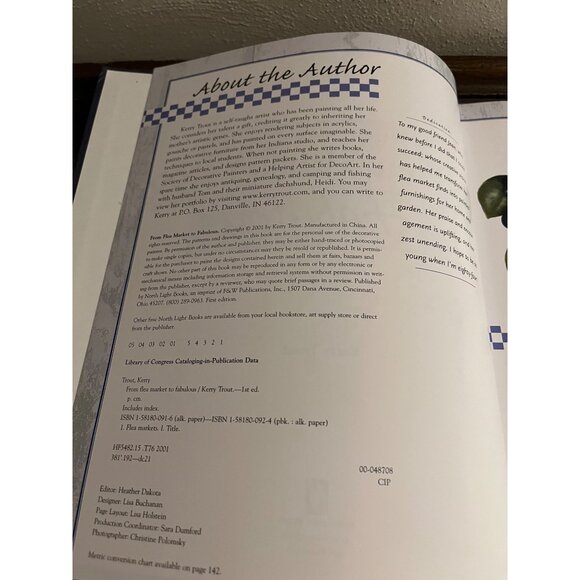 From Flea Market to Fabulous Book - Picture 9 of 9